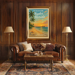 Discover Naples, Florida Poster