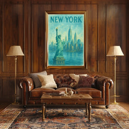 New York City Skyline Poster