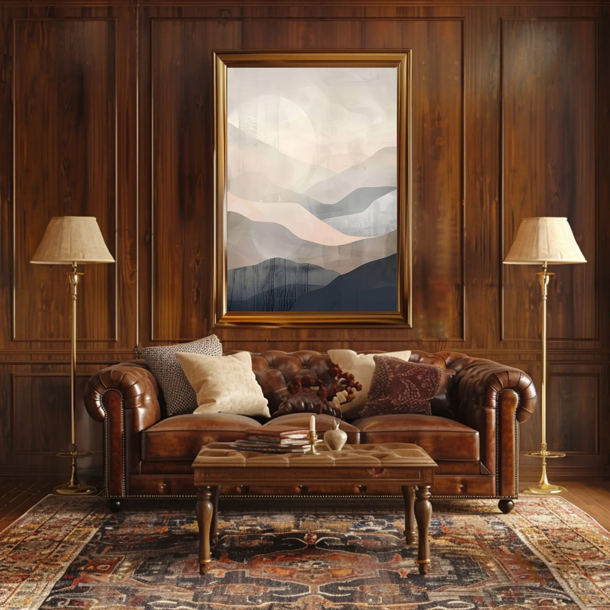 Abstract Landscape Poster