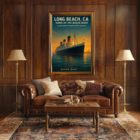 Queen Mary A Majestic Maritime Legacy Poster