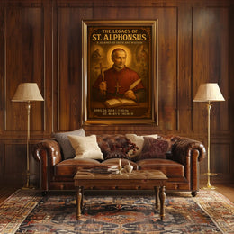 The Legacy of St. Alphonsus Poster PosterGoat