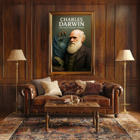 Charles Darwin The Evolutionary Pioneer Poster PosterGoat