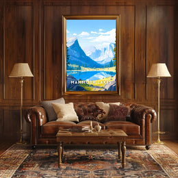Scenic Mammoth Lakes Travel Poster