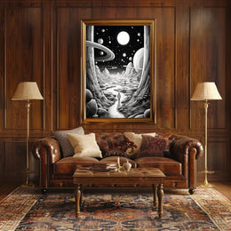 Cosmic Wanderer Poster PosterGoat