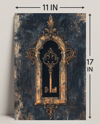 The Ornate Key Poster