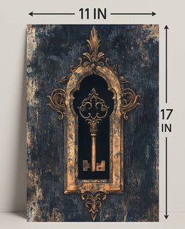 The Ornate Key Poster