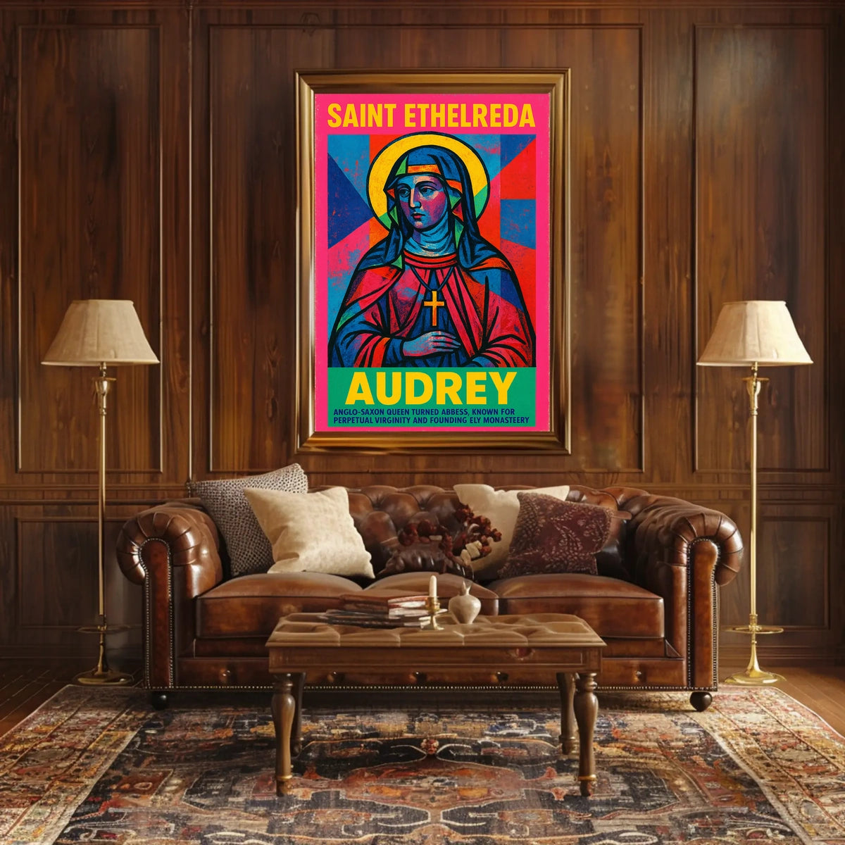 Saint Etheldreda Poster