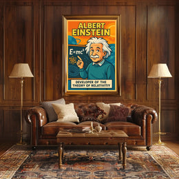 Albert Einstein Developer Of The Poster