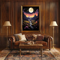 Moonlit Serenity Poster