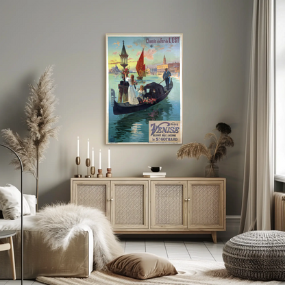 From Paris to Venice Poster