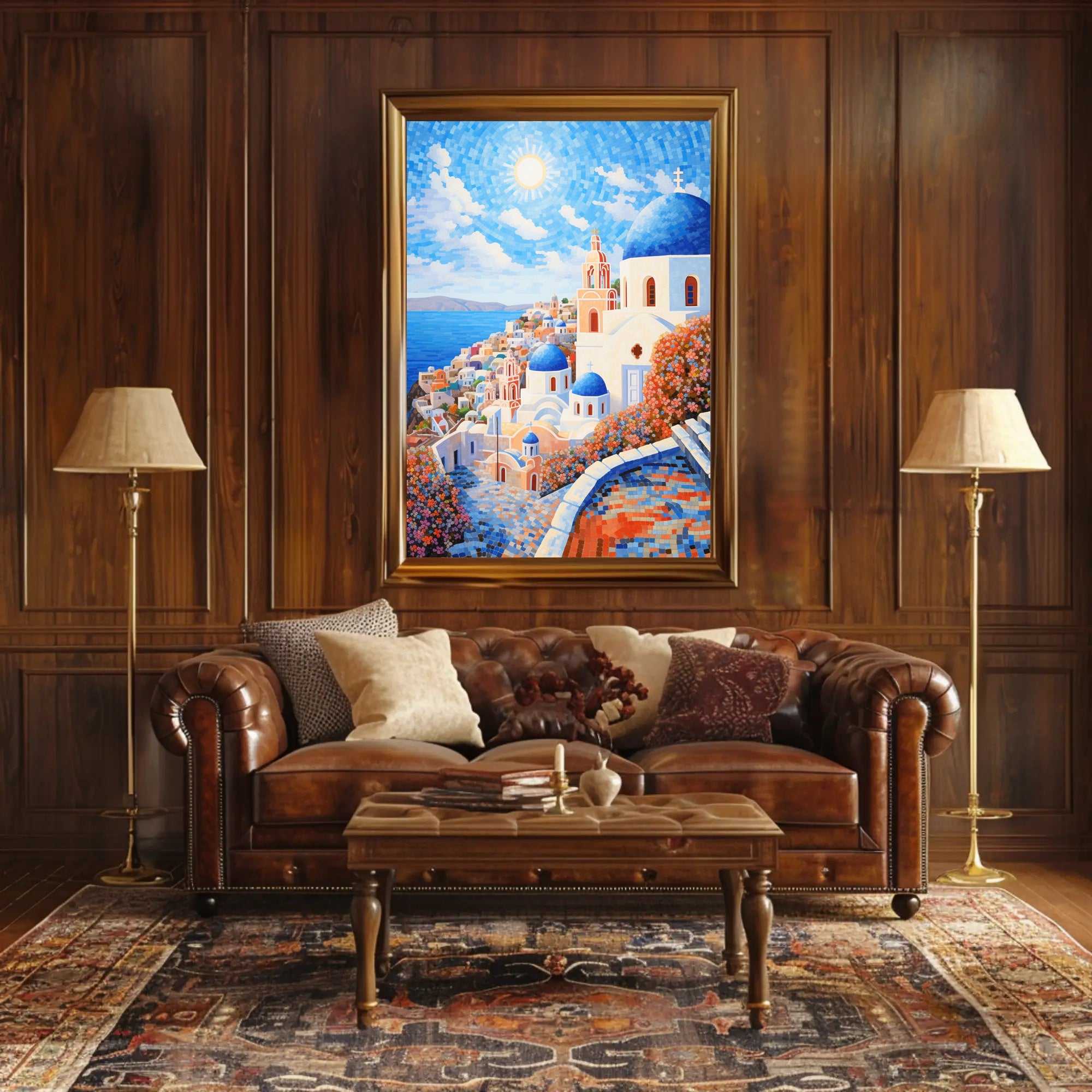 Mediterranean Mosaic Poster