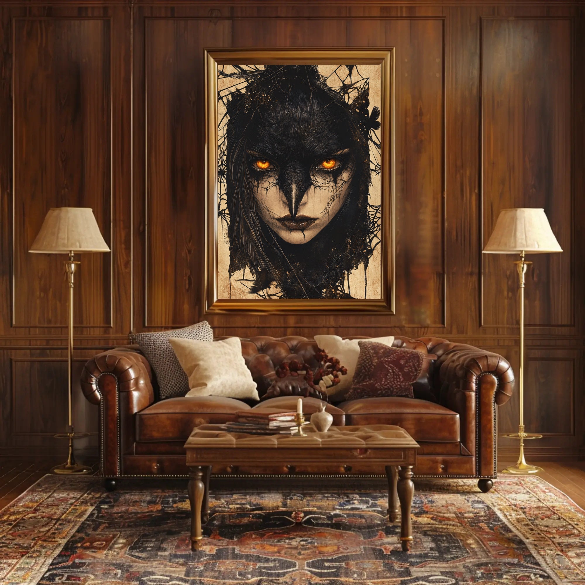 The Enigmatic Raven Poster