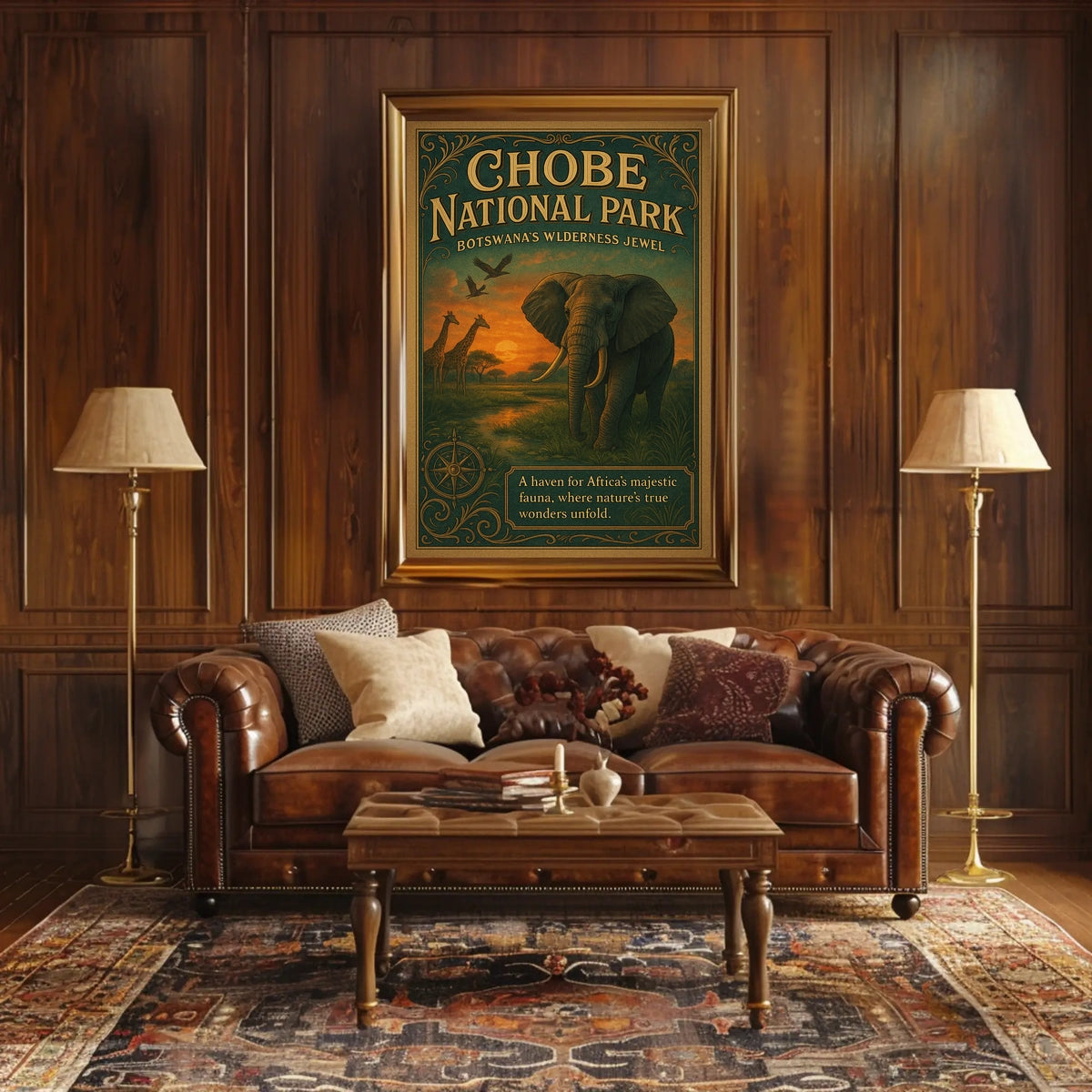 Chobe National Park Botswanas Wilderness Jewel Poster