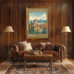 Florence, Italy Travel Poster