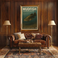 Mudfish Freshwater Species Poster