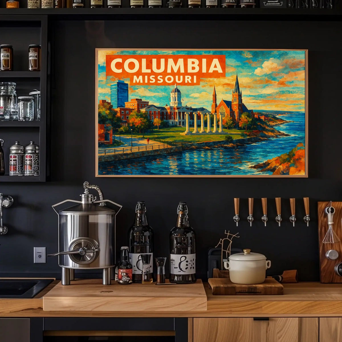 Columbia, Missouri Poster