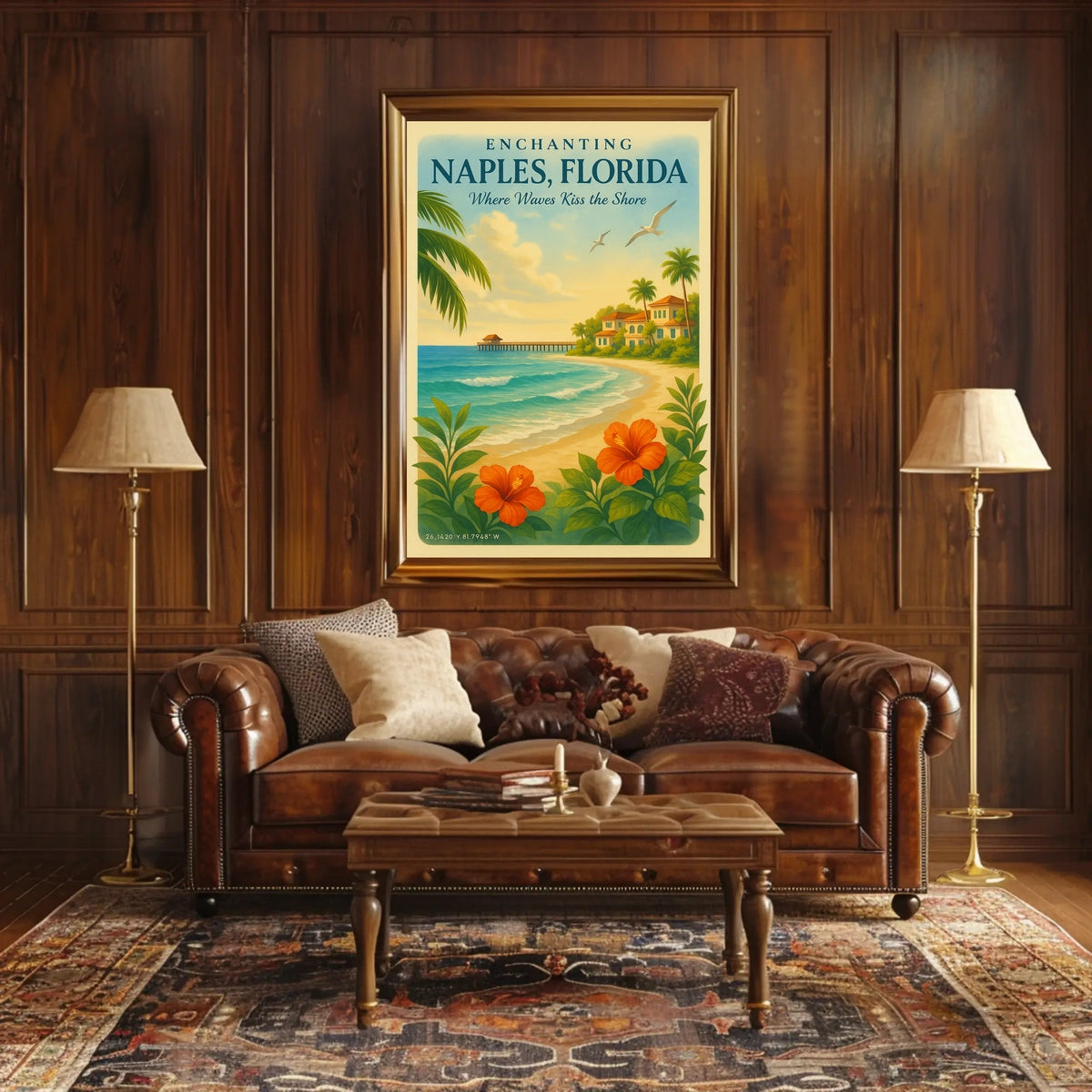 Enchanting Naples, Florida Poster