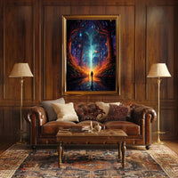 Enchanted Forest Pathway Poster