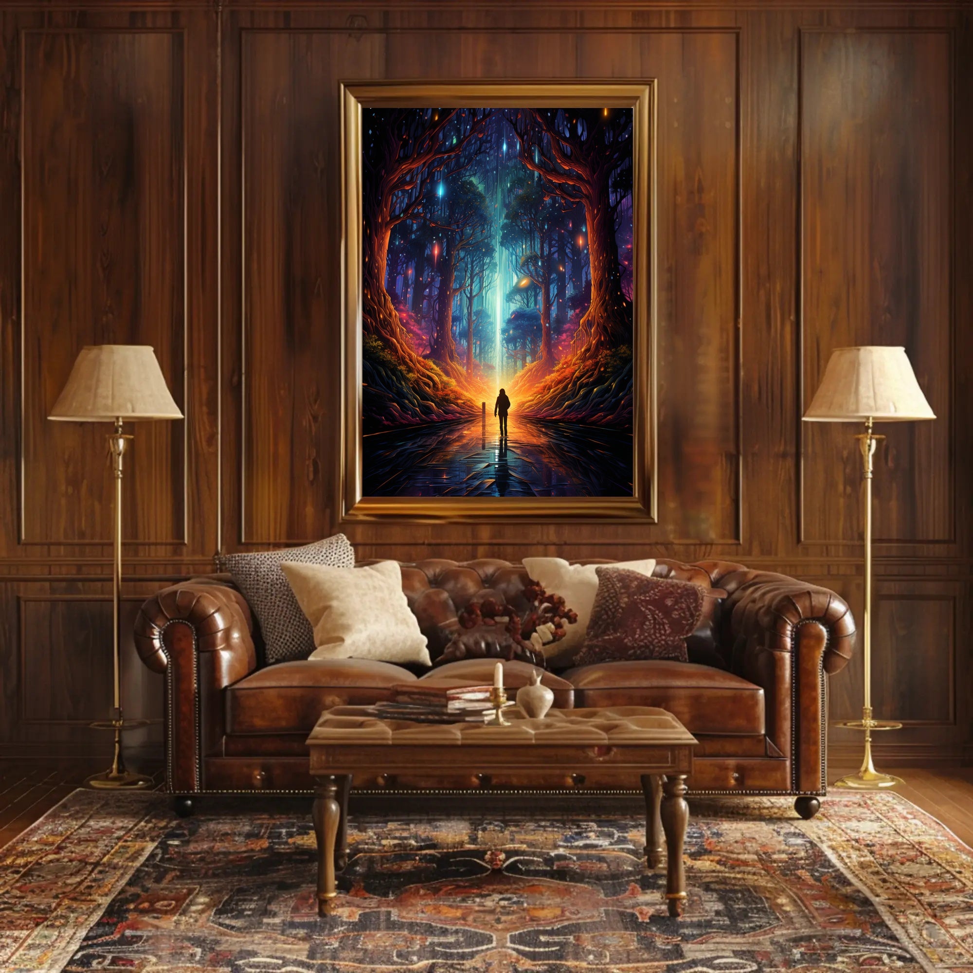 Enchanted Forest Pathway Poster