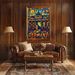 Vibrant Germany Poster