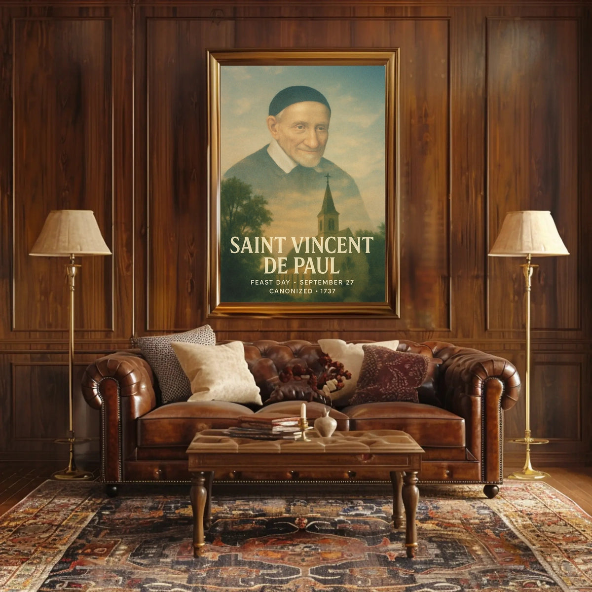 Saint Vincent De Paul Poster