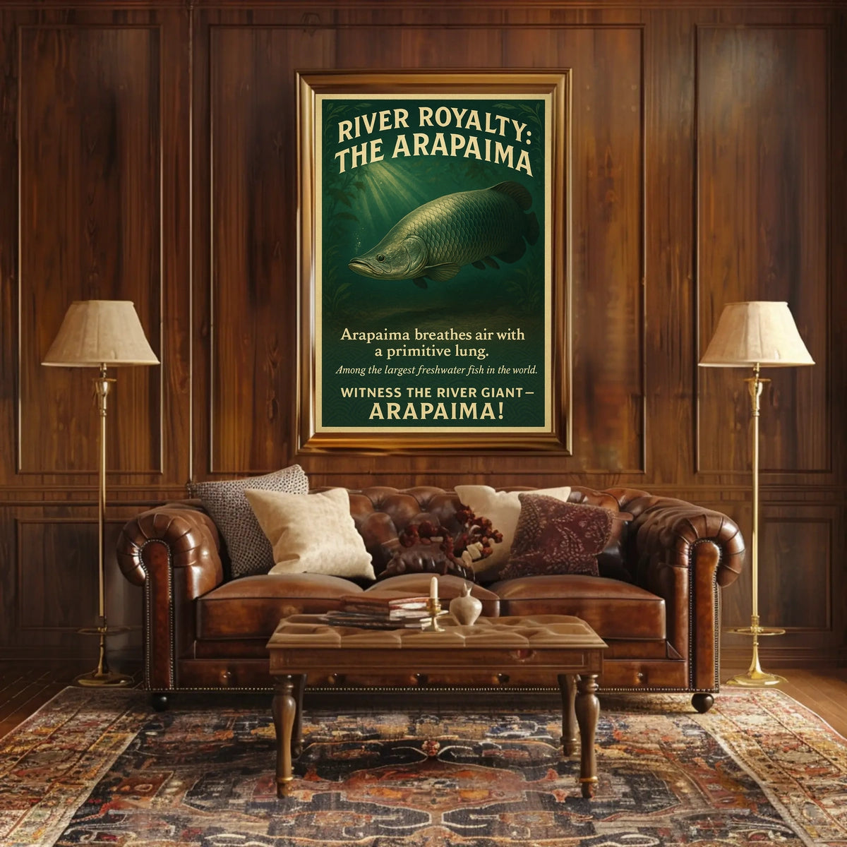 River Royalty The Arapaima Poster