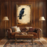 The Watchful Raven Poster