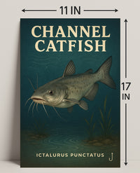 Channel Catfish Poster PosterGoat
