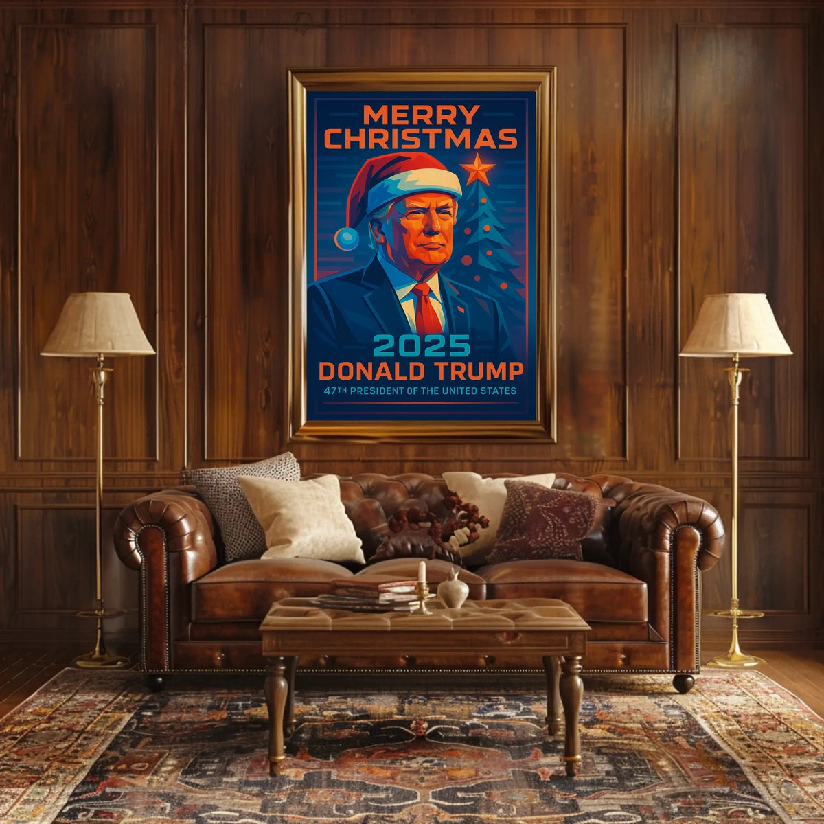 Donald Trump 47th President Poster