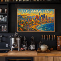Los Angeles Skyline Poster