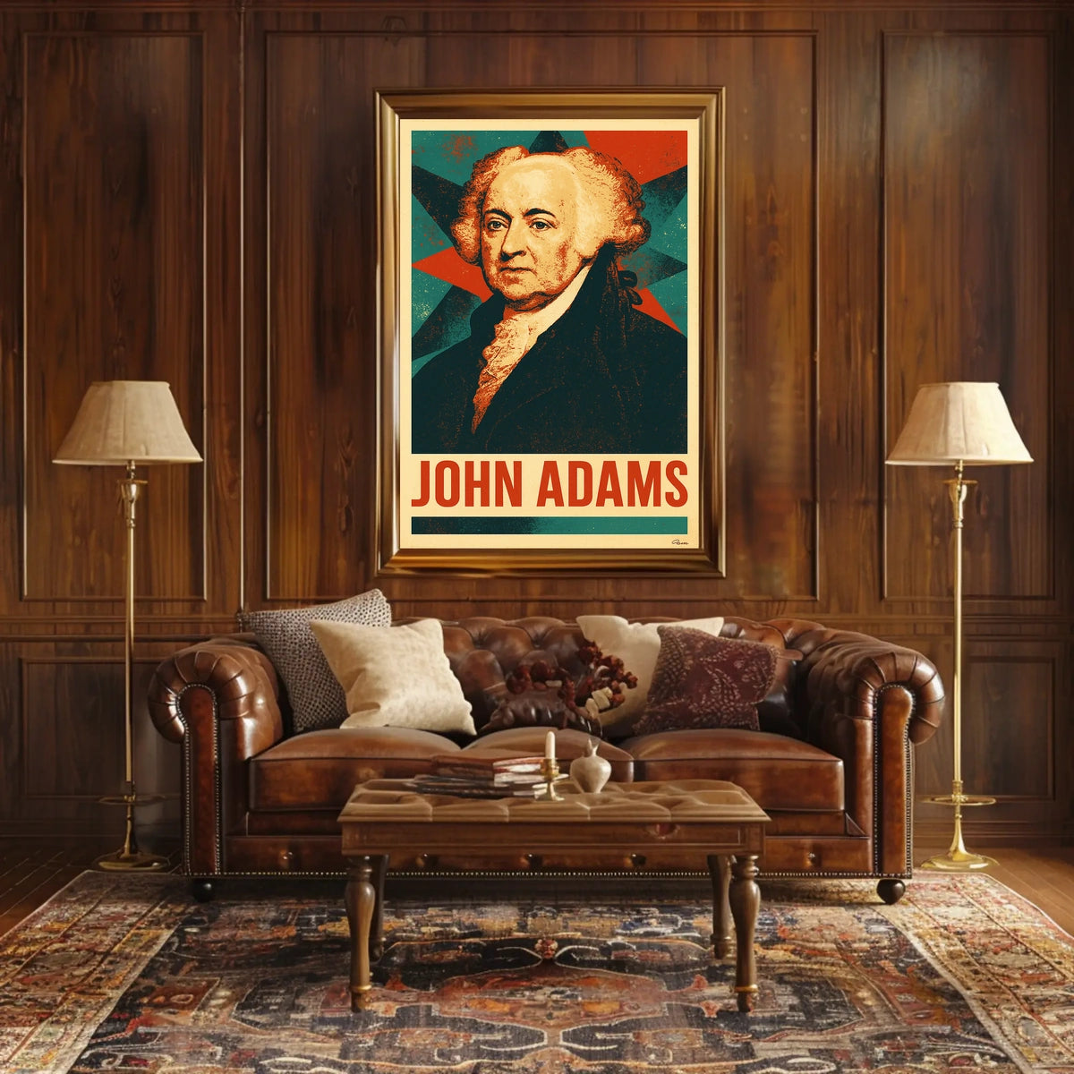 John Adams Poster
