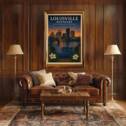 Louisville, Kentucky Where Tradition and Innovation Meet Poster