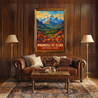 Wrangell-St. Elias National Park Poster