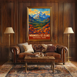 Wrangell-St. Elias National Park Poster