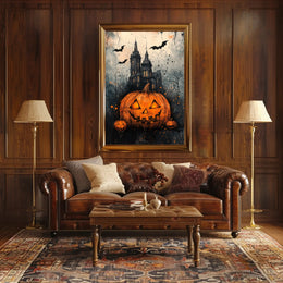 Haunted Halloween Night Poster