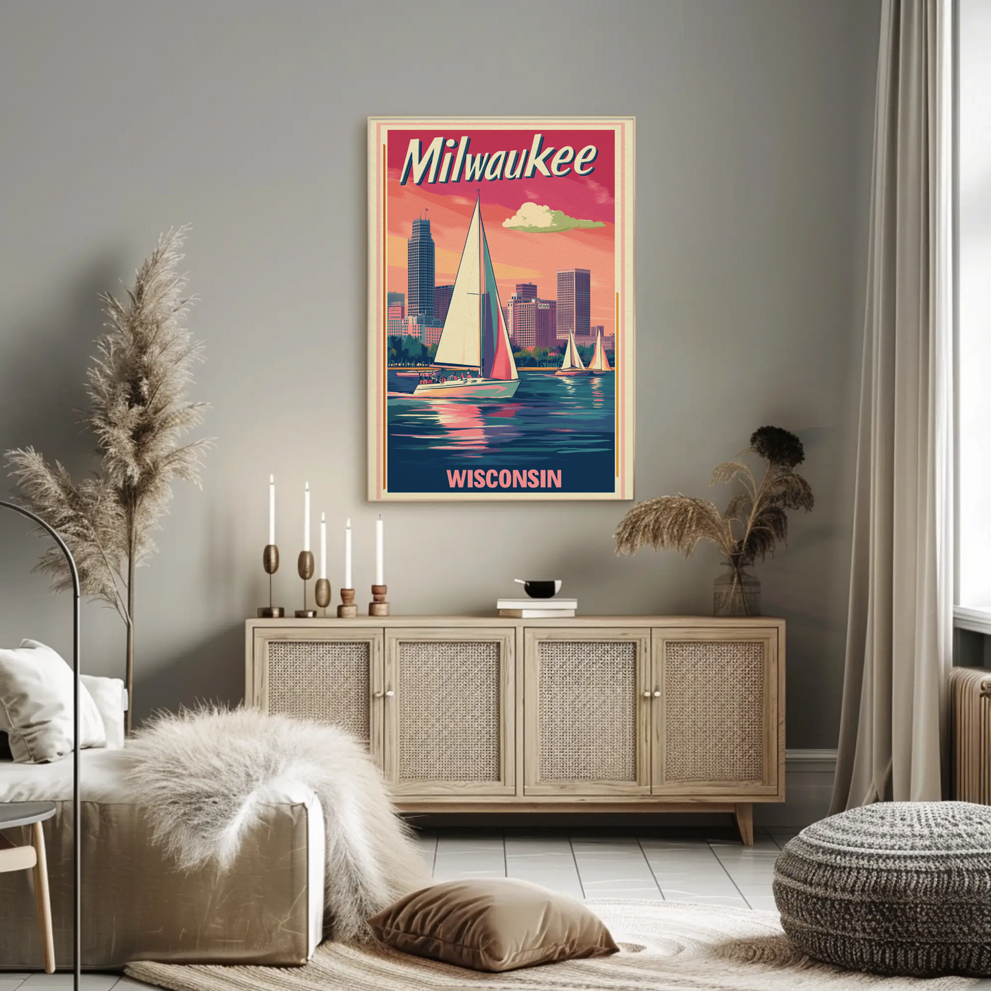 Milwaukee Vintage Poster