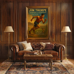 Jim Thorpe The Ultimate Sports Legend Poster