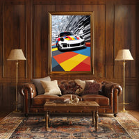 Vibrant Speed Poster PosterGoat