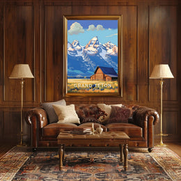 Grand Teton Scenic National Park Poster