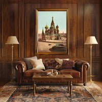 Iconic Russian Architecture Poster PosterGoat