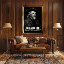 Buffalo Bill Heritage Art Print - Cultural or Heritage Poster