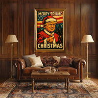 Merry Trump Christmas Poster