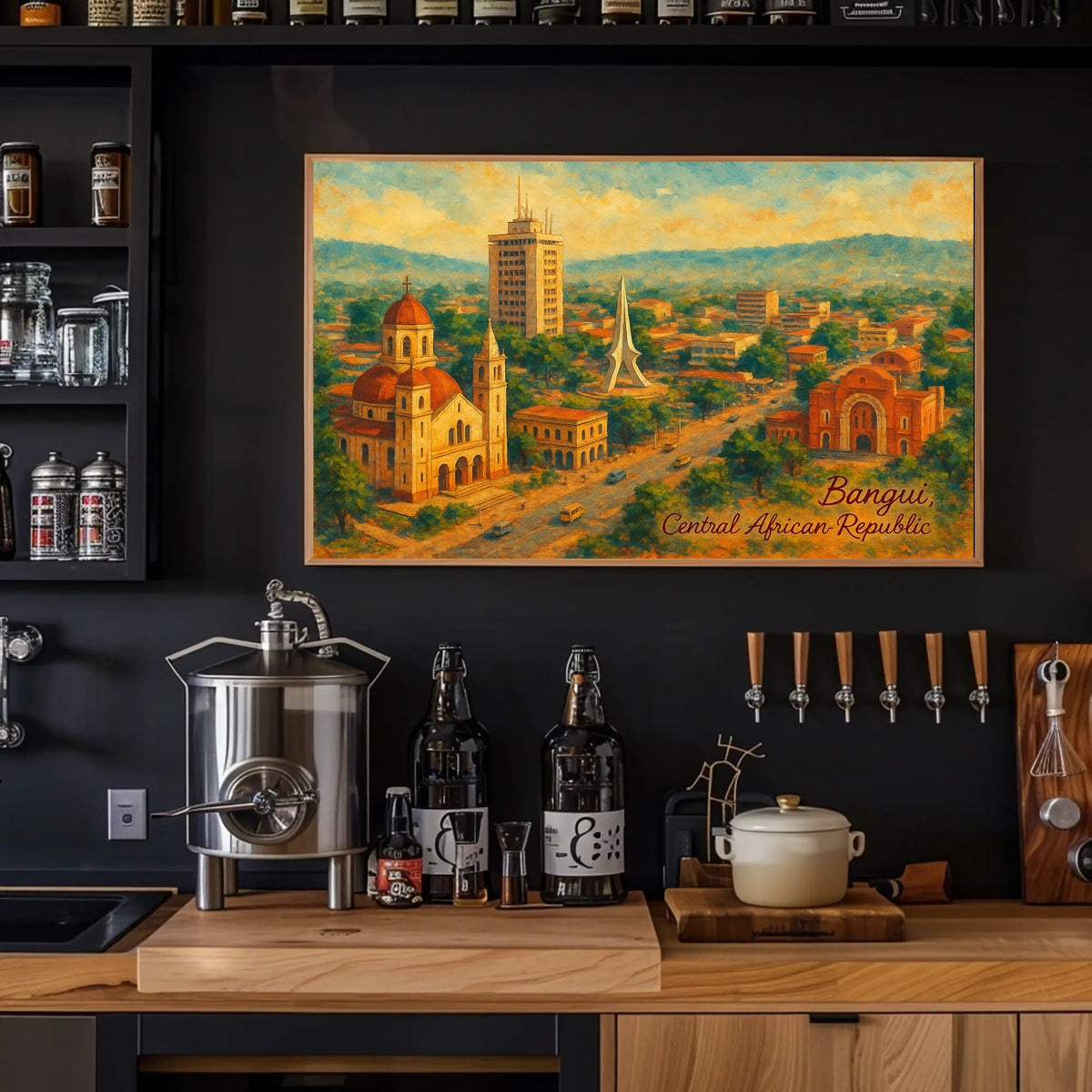 Bangui, Central African Republic Poster