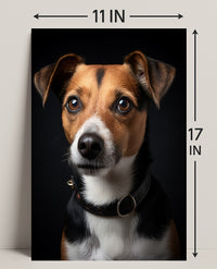 Portrait Of A Loyal Companion Poster PosterGoat