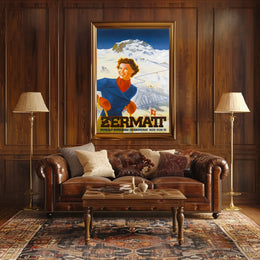 Zermatt Winter Adventure Poster