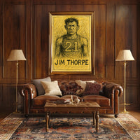 Jim Thorpe Portrait Poster