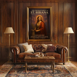 The Enchantment of St. Bibiana Historical Poster PosterGoat