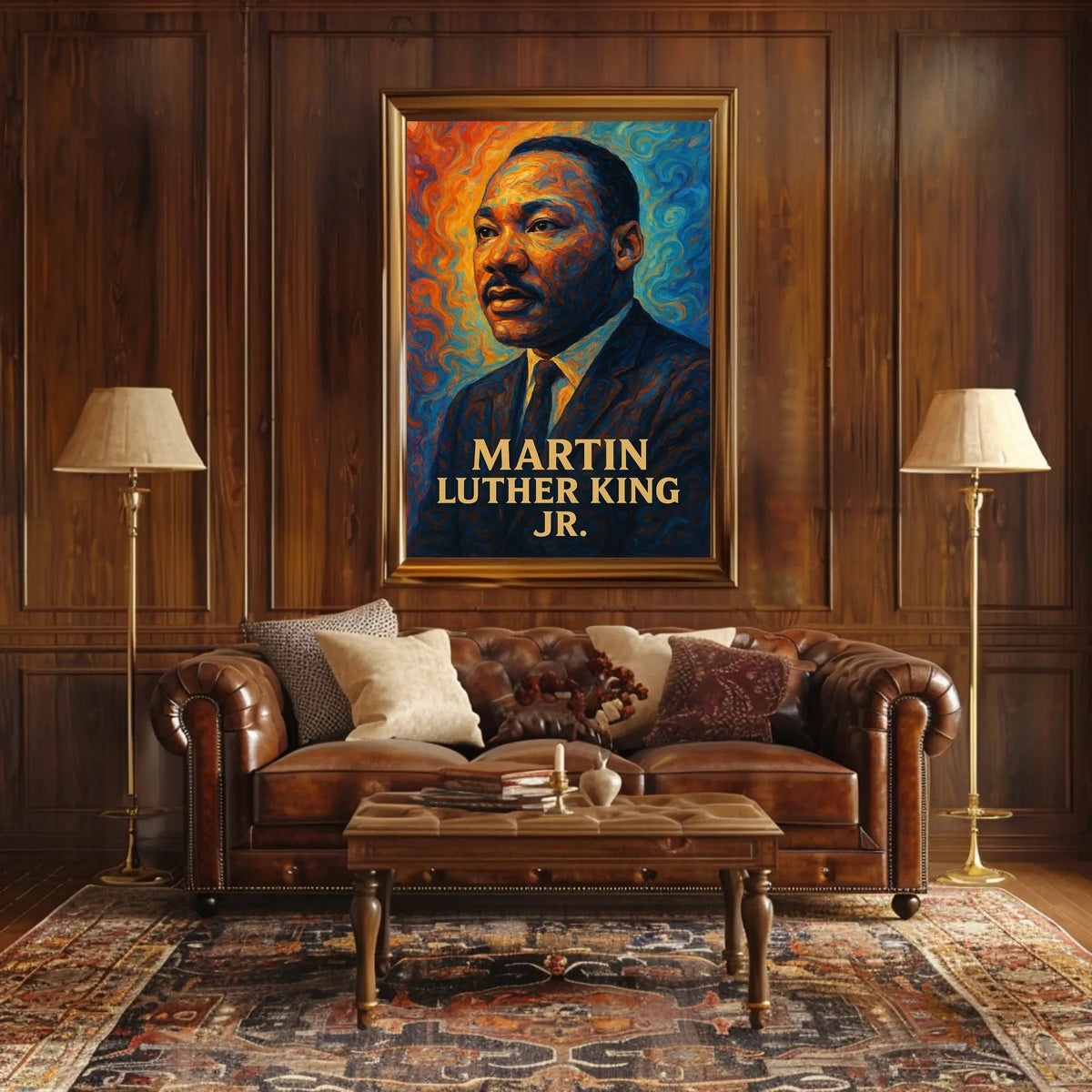 Martin Luther King Jr. Visionary Poster