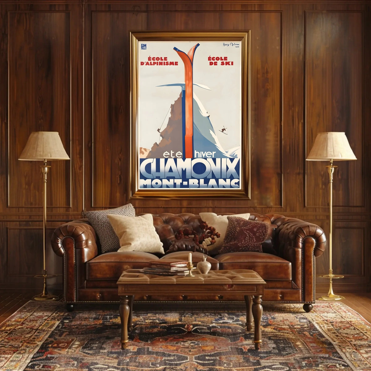 Chamonix Mont-Blanc Adventure Poster