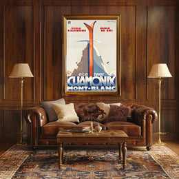 Chamonix Mont-Blanc Adventure Poster